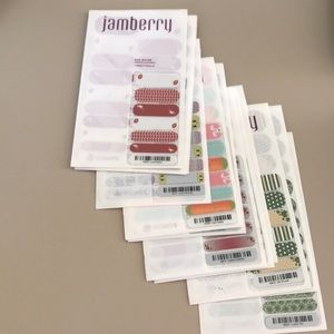 Jamberry holiday nail wrap sets